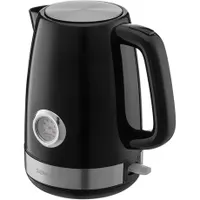 Sencor SWK1798BK vízforraló 1,7 l 2150 W beépített hőmérő rozsdamentes acél fűtőlap rejtett spirál vízszint kijelző működésjelző fedélzár #1