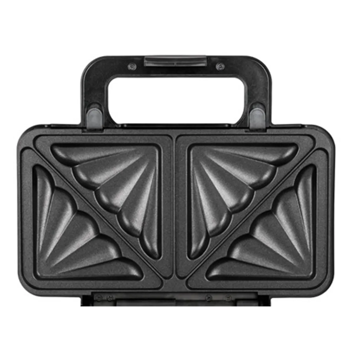 MPM MOP-43M 3in1 szendvicssütő rozsdamentes acél ház cserélhető sütőlapok 2 gofri grill funkció tapadásmentes bevonat függőleges tárolás #3