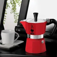 Bialetti 4943 MOKA EXPRESS Moka Express kotyogós kávéfőző 6 adag piros alumínium #6