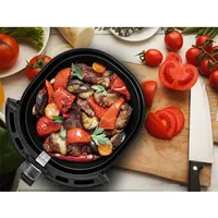 Tesla Q50XL FEKETE AirCook Q50 XL 8 programok Heat2Flow 3,8 l digitális érintőpanel automatikus kikapcsolás #7