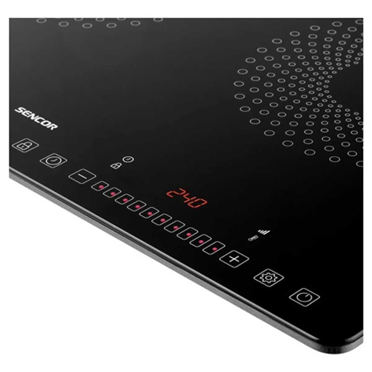 Sencor SCP 4501BK Indukciós főzőlap 2 zónás 3400 W #4