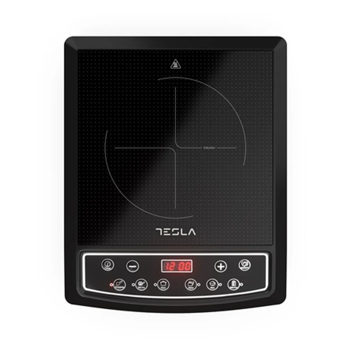 Tesla IC200B indukciós hordozható főzőlap 1500W kerámia felület 180 mm fűtőzóna 250x250 8 fokozat gyerekzár túlmelegedés védelem #2