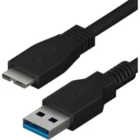 Yenkee YCU 011 BK usb kábel 3.0 A-micro B 1,5 m fekete