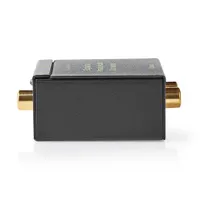 Nedis ACON2510BK digitális audiokonverter TosLink és RCA bemenetek, analóg kimenet 3,5 mm és RCA, 24 bit 44,1 48 96 kHz, integrált erősítő #3