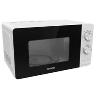 Gorenje MO17E1W mikrohullámú sütő 17 L 700 W 5 fokozat forgótálca 24,5 cm AquaClean LED érintős fehér #2