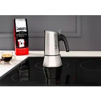 Bialetti 7255/CN VENUS Venus kotyogós kávéfőző 6 adag rozsdamentes acél 240 ml indukciós főzőlapokon használható #5