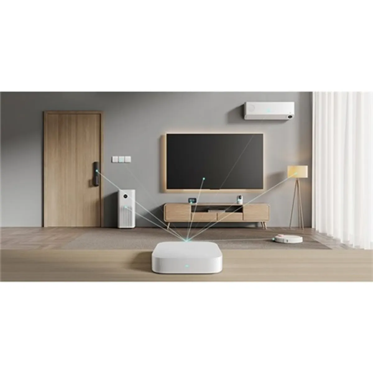 Xiaomi bhr6765gl okos otthon központ wifi 2,4 ghz 5 ghz zigbee 3.0 bluetooth 5.0 usb c ethernet 10 100 mbps #4
