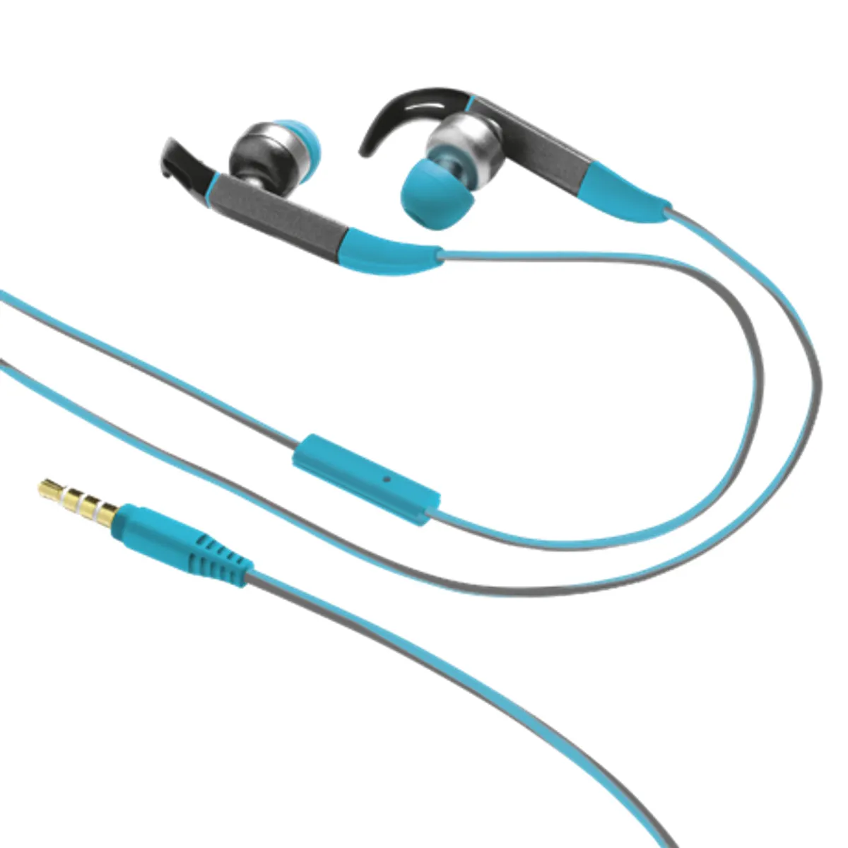 Trust 20321 Fit sports vezetékes 3,5 mm jack mikrofonos fülhallgató 120 cm kábel #1
