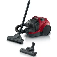 Bosch BGC21X350 Serie 4 porzsák nélküli porszívó piros HEPA H13 szűrő #1