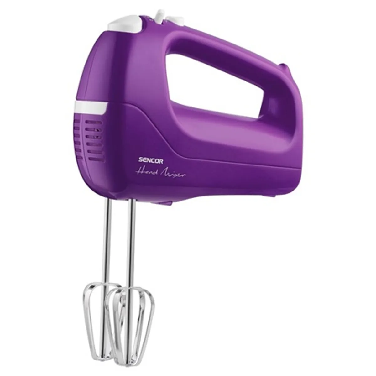 Sencor SHM 5405VT kézi mixer 200 W 5 fokozat Turbo rozsdamentes acél habverő és dagasztókarok #2