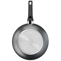Tefal G2701972 Wok serpenyő 28 cm - alumínium, szürke, tapadásmentes bevonat, indukciós-kompatibilis, sütőben 175 fokig, fix fogantyú #4