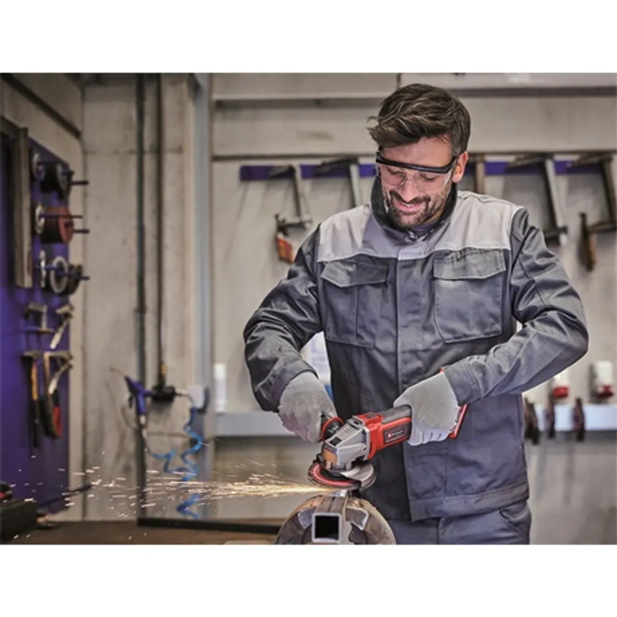 Einhell TE-AG 18/115 Q Li-Solo akkus sarokcsiszoló 115 mm 8500 min-1 Power X-Change Quick-Fix lágyindítás #5