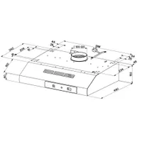 Faber 741 BASE BR A60 páraelszívó 60 cm barna elektromechanikus vezérlés 3 fokozat 135-295 m3h 56-69 dB #3