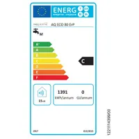 Hajdu AQ ECO 80 ERP AQ ECO 80 ErP 80 liter falra szerelhető #2