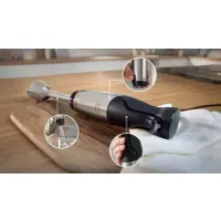 Bosch MSM6M633 ErgoMaster Serie6 botmixer egykezes 1000 W fém szár nemesacél fej passzírozó habverő mérőkehely #6