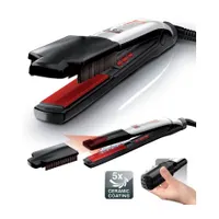 Valera 100.20/IS SUPER BRUSH & SHINE Hajvasaló 5-rétegű kerámia-turmalin bevonat; digitális kijelző; hőmérséklet 80-230 °C; 110-240 V; automatikus kikapcsolás 60 perc; hideg végek #1