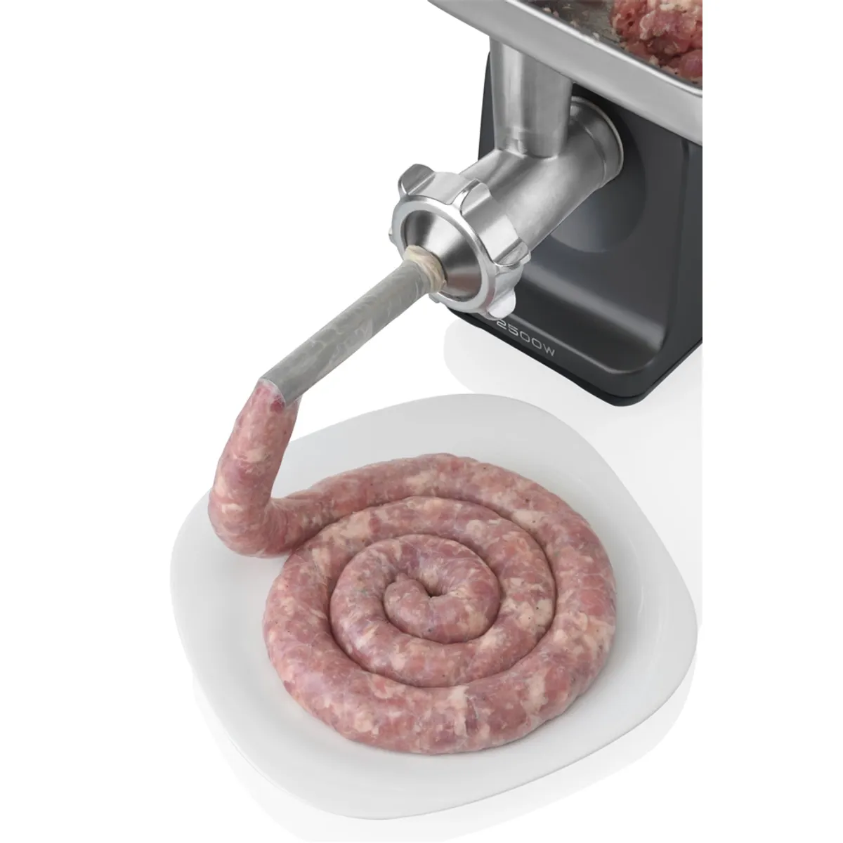 Eta 607590000 Besto húsdaráló 2500 W 2,9 kg percenként 3 daráló lap 3, 4,85 és 8 mm lyuk kolbász töltőanyag 20 mm #8
