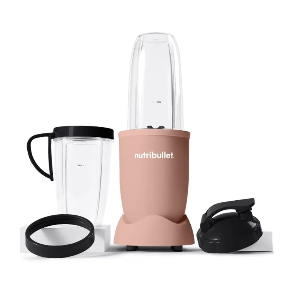 Nutribullet NB907MACL Pro Mineral turmixgép 900 W 946 ml Tritan BPA-mentes rozsdamentes acél pengék To-Go fedél rózsaszín #2