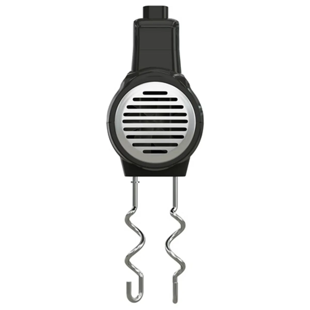 Tesla MX301BX kézi mixer 300W 5 fokozat turbo krómozott habverő és horoggal fekete-inox #6