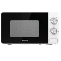 Gorenje MO17E1W mikrohullámú sütő 17 L 700 W 5 fokozat forgótálca 24,5 cm AquaClean LED érintős fehér #1
