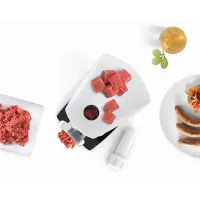 Bosch MFW3X15B húsdaráló 2000 W 2,5 kg per perc tárcsa 2,7 4 8 mm passzírozó kolbásztöltő #6