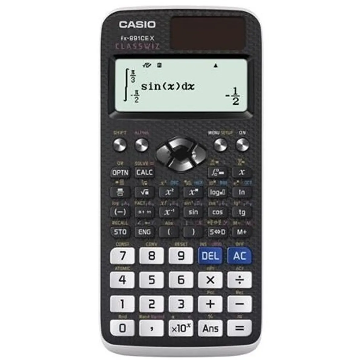 Casio FX991CEX tudományos számológép 668 funkció Magyar menürendszer QR-kód ClassWiz 9 memória #1