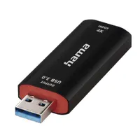 Hama 00074257 HDMI-USB digitizáló adapter 4K bemenet 1080p60 kimenet USB-A USB-C Thunderbolt kompatibilis OBS #1