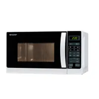 Sharp R642WW mikrohullámú sütő grill 20L 800W 1000W kvarc fehér #1