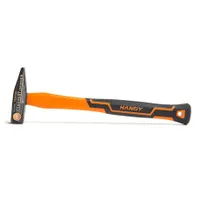 Handy 10428C lakatos kalapács üvegszálas nyéllel edzett acél fej csúszásmentes fogás akasztólyuk #1