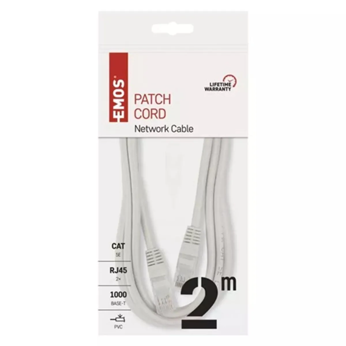 Emos S9123 Cat5e UTP patch kábel RJ45 2m #3
