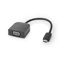 Nedis CCGP64852BK02 USB-C to VGA adapter kábel 0.20 m fekete 1920x1200@60Hz #3