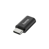 Hama 00200310 Micro USB - USB Type-C adapter Fekete USB 2.0 480 Mbps #1