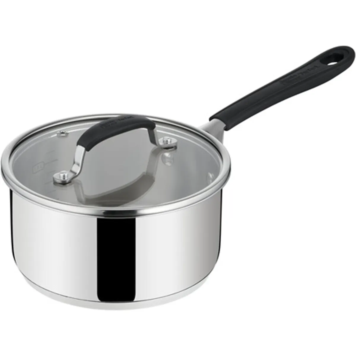 Tefal E3182375 Jamie Oliver rozsdamentes acél szószos edény 18 cm, 1,7 L, fedővel, szilikon fogantyú, indukciós kompatibilis, sütőben nem használható #1
