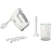 Bosch MFQ36440 kézi mixer 450w 5 sebesség turbo pillanatkapcsoló kioldógomb csatlakoztatható botmixer feltét rozsdamentes acél keverőszárak #1