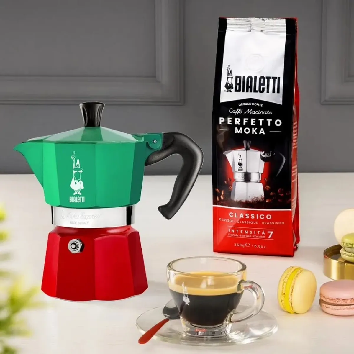 Bialetti 5322 Moka Express Italia 3 adag alumínium ötvözet gázon, elektromos és kerámia #7