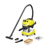 Karcher WD 4 P S V-20/5/22 1.628-290.0 nedves-száraz porszívó 20 literes rozsdamentes acél tartály #1
