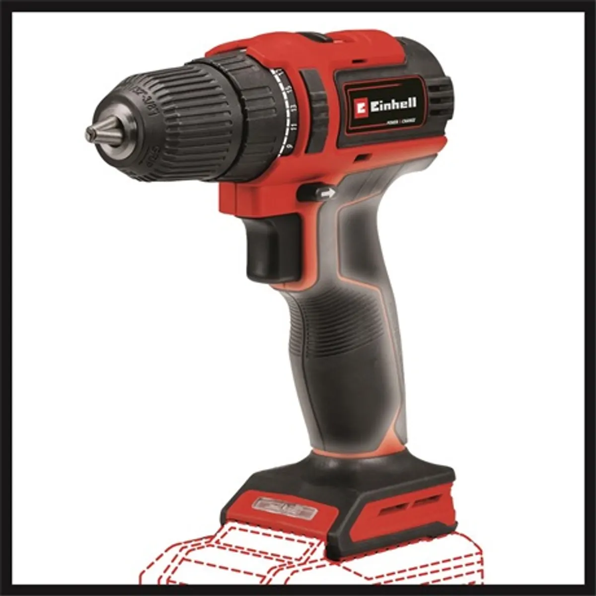 Einhell TE-CD 18-40 LI BL - SOLO akkus fúró-csavarozó 10 mm tokmány 2 fokozat 0-350 0-1450 min-1 40 Nm LED Power X-Change kompatibilis #2