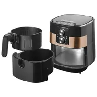 Bestron AAF7003CO forrólevegős sütő PrepAir 4L 1300W 200°C 30 perc időzítő automatikus kikapcsolás réz-fekete kivitel #3